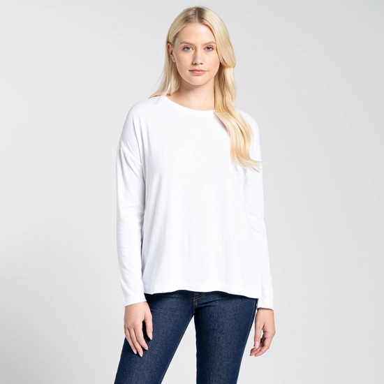 Women's Nosilife Sami Long Sleeved Top | White