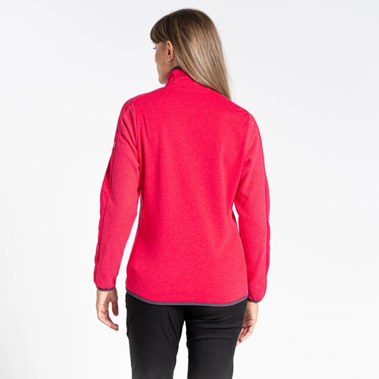 Women's Minerva Half Zip Fleece | Orchid Flower