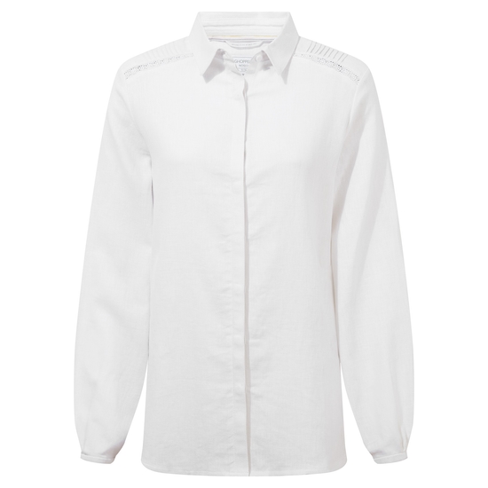 Women's Nosibotanical Bralio Shirt | White