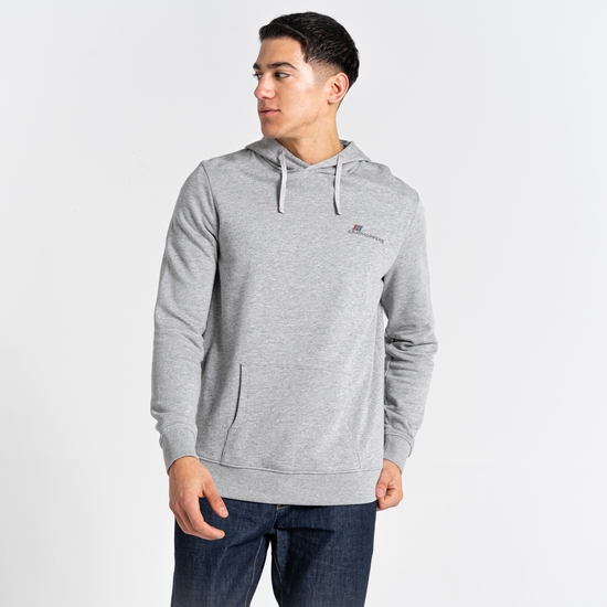 Lautner Hooded Top | Soft Grey Marl