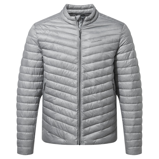 Men's Insulated ExpoLite Jacket | Soft Grey Marl