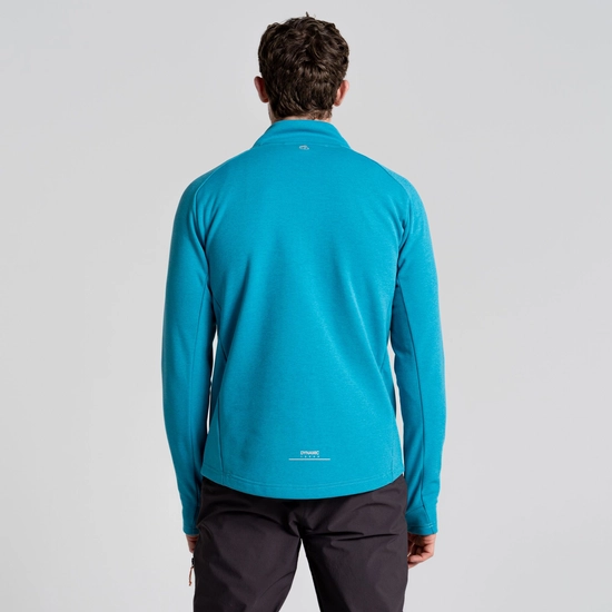Men's Dynamic Pro Half zip Fleece | Scuba Blue