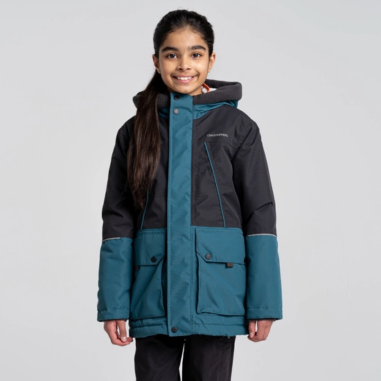 Kid's Akito Insulated Jacket | Black Pepper