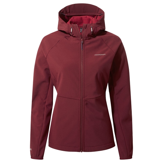 Women's Kalti Weatherproof Hooded Jacket | Morello