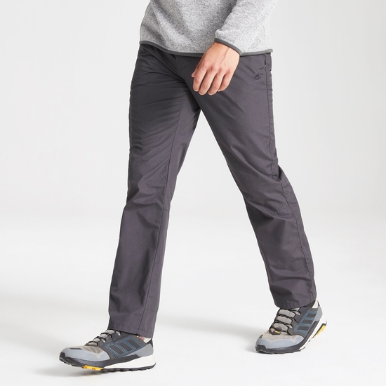 Kiwi Boulder Slim Trouser | Black Pepper