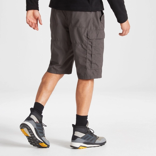 Men's Kiwi Long Shorts | Black Pepper
