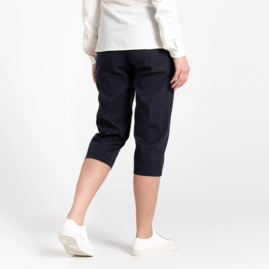 Women's Kiwi Pro II Crop Trousers | Dark Navy
