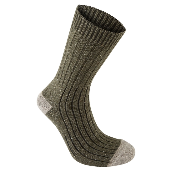 Men's Glencoe Walking Sock | Dark Moss Marl