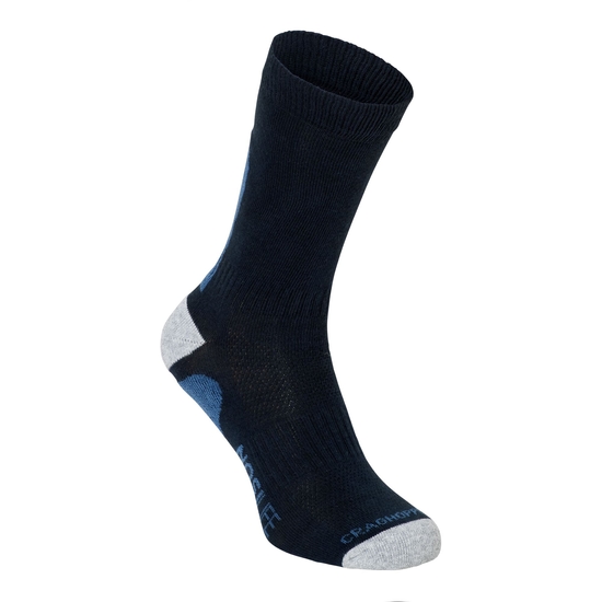 Men's Nosilife Adventure Socks | Dark Navy / Soft Denim