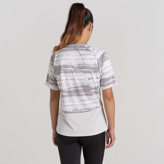 Women's Dynamic Pro Short Sleeve T-Shirt | Lunar Grey Print