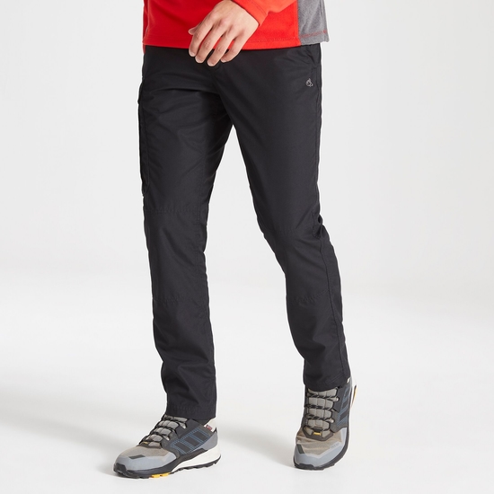 Men's Kiwi Slim Trousers | Black