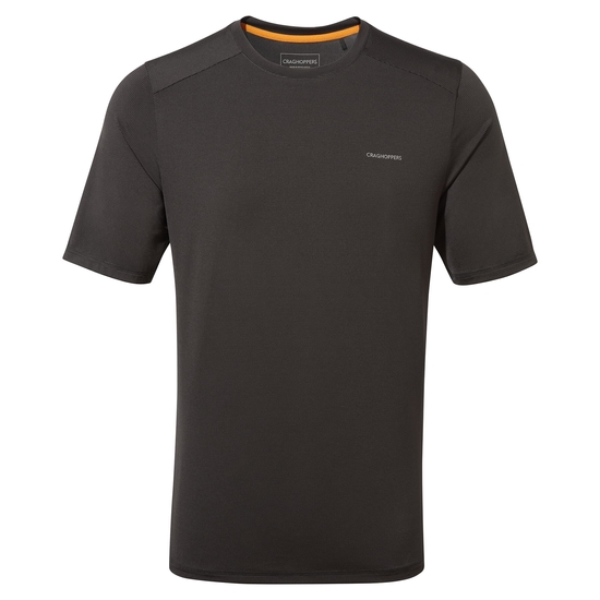 Men's Belardo Short Sleeved T-Shirt | Black Pepper