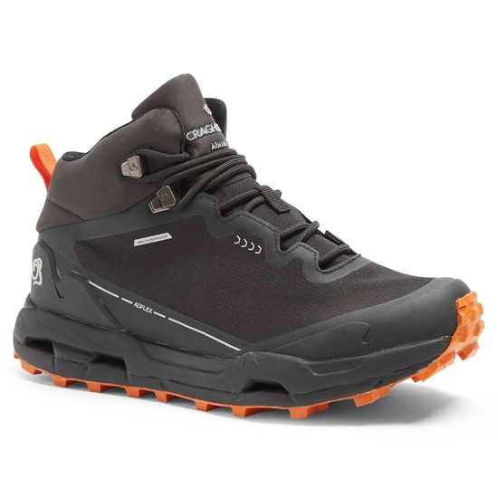 Women's Adflex Boots | Black/Nectar orange