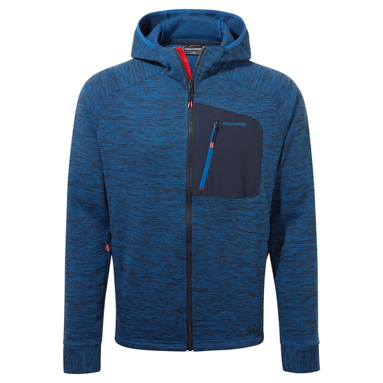 Men's Tarbert Hooded Jacket | Picotee Blue