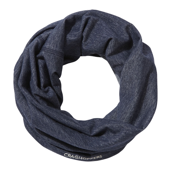 NosiLife Tube Scarf | Soft Navy Marl