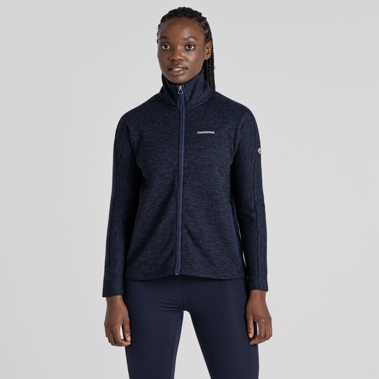 Women's Mabel Full Zip Fleece | Blue Navy