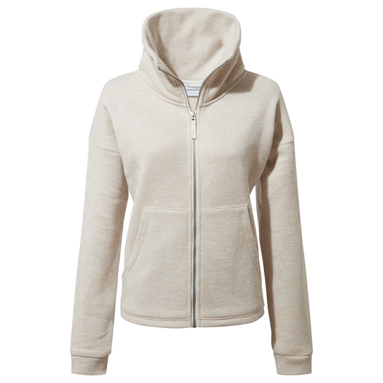 Women's Freya Full Zip Fleece | Stone