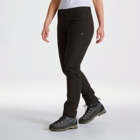 Women's Kiwi Pro Softshell Trousers | Black