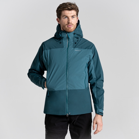 Men's Waterproof Gryffin Jacket | Sacramento Green / Dark Sacramento Green
