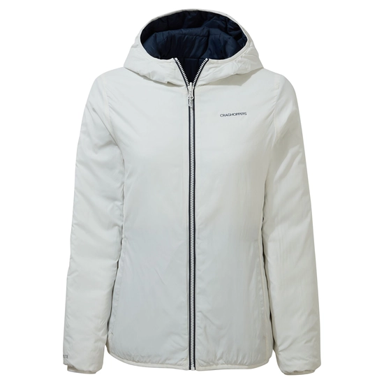 Women's Compresslite VI Hooded Jacket | Blue Navy / Seasalt