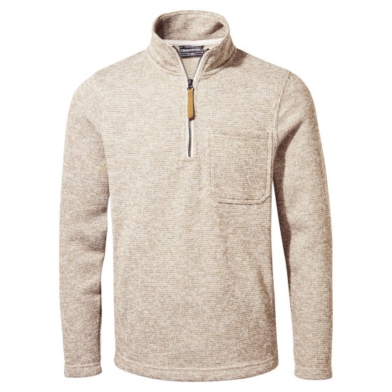 Men's Barona Half Zip Fleece | Raffia Marl