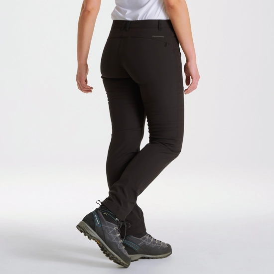 Women's Kiwi Pro Softshell Trousers | Black