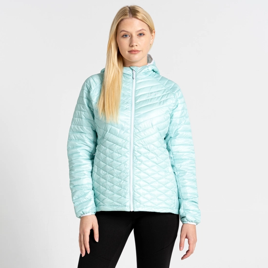Women's Insulated ExpoLite Hooded Jacket | Poolside Green