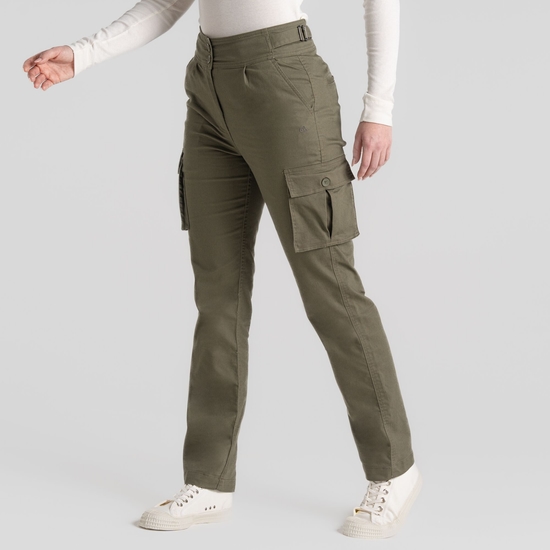 Women's Araby Trouser | Wild Olive
