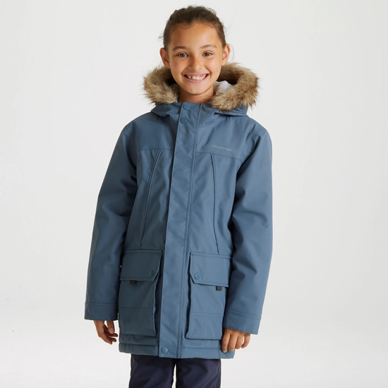 Kid's Waterproof Peyton Jacket | Prussian Blue