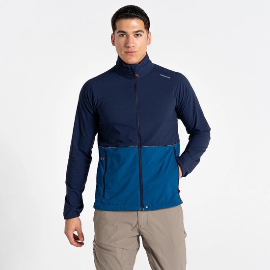 Men's NosiLife Active Jacket | Blue Navy / Poseidon Blue