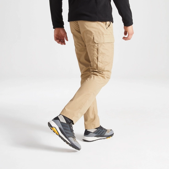 Men's Kiwi Slim Trousers | Raffia