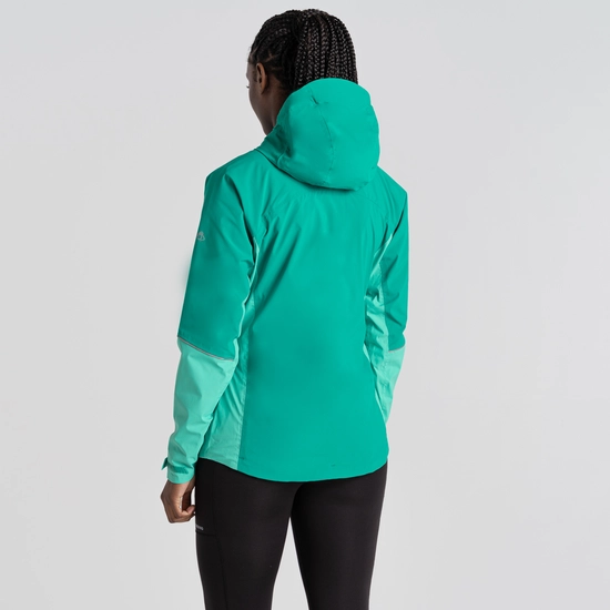 Women's Jamila Waterproof Jacket | Mystic Green / Ocean Green / Lunar Grey