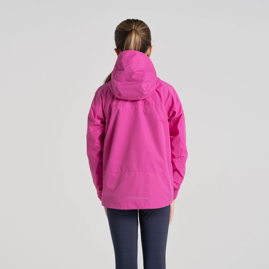 Kid's Tobin Waterproof Jacket | Fuchsia
