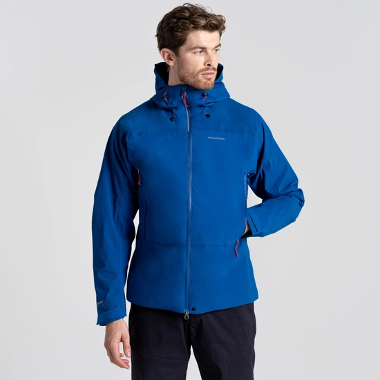 Men's Waterproof Gryffin Jacket | Picotee Blue / Dark Picotee Blue