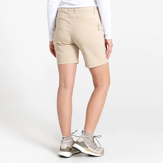 Women's Stretch Kiwi Pro III Shorts | Desert Sand
