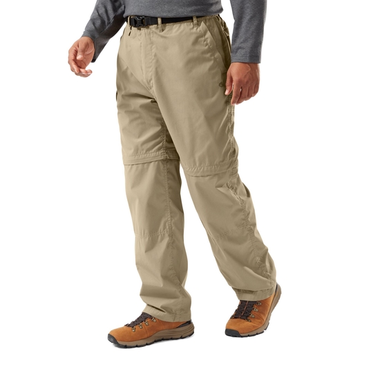 Men's Kiwi Convertible Trousers | Raffia