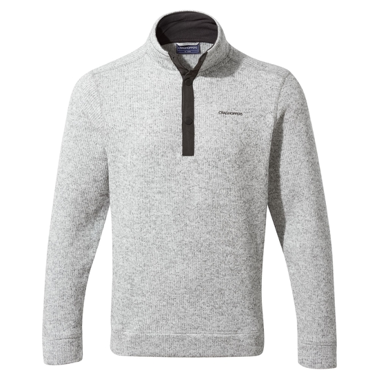 Men's Willis Overhead Fleece | Soft Grey Marl