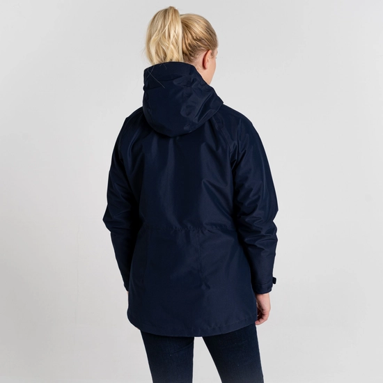 Women's Denise 3 In 1 Jacket | Blue Navy / Heather
