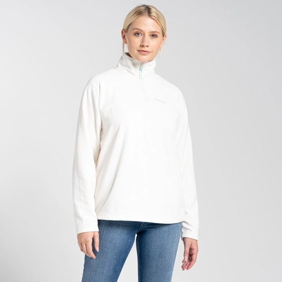 Women's Cabrillo Half Zip Fleece | Sea Salt