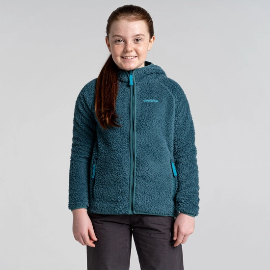 Kid's Kaito Hooded Jacket | Sacramento Green