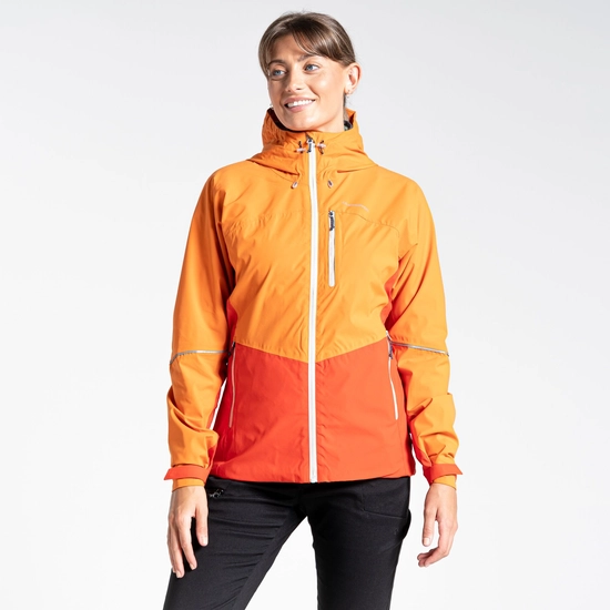 Women's Waterproof Dynamic Jacket | Nectar Orange / Blood Orange