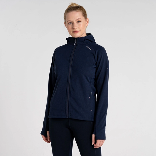 Women's Dynamic Pro Hooded Jacket | Blue Navy