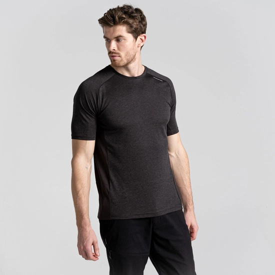 Men's Dynamic Pro Short Sleeved T-Shirt | Black Pepper