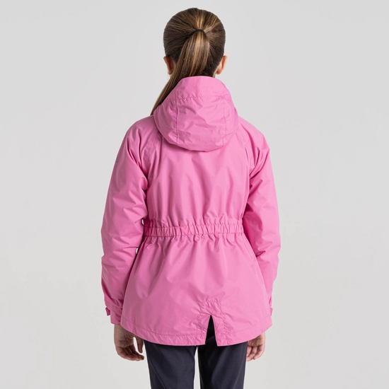Kid's Brittany Waterproof Jacket | Carnation Pink
