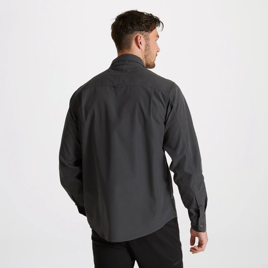 Men's Expert Kiwi Long Sleeved Shirt | Carbon Grey