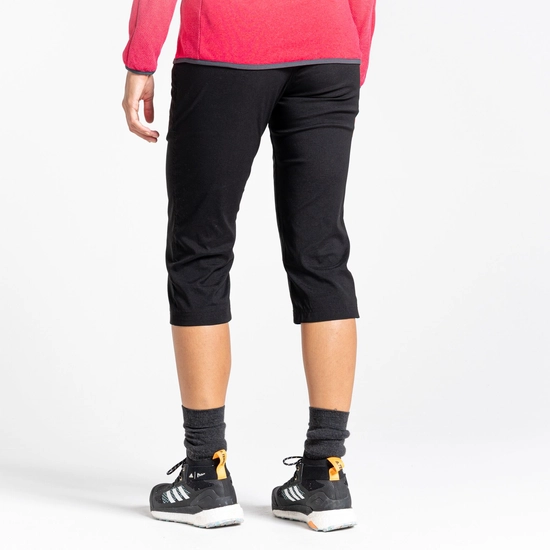 Women's Kiwi Pro II Crop Trousers | Black