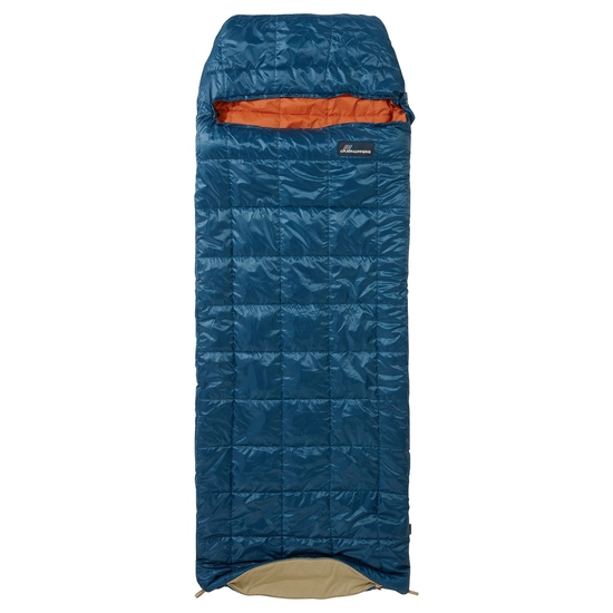 NosiLife Eco 250 Sleeping Bag | Poseidon Blue / Potters Clay