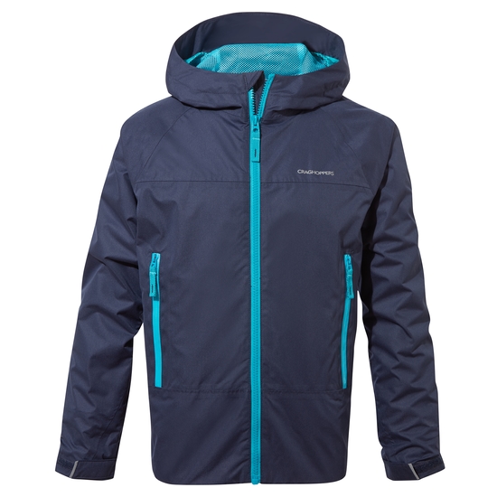 Kid's Minato Waterproof Jacket | Blue Navy