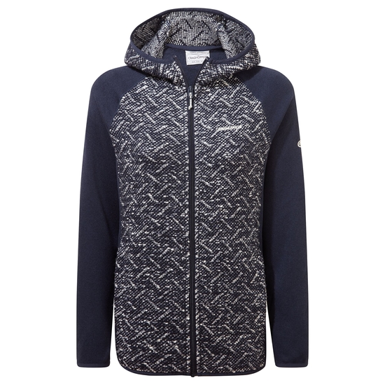 Women's Alliva Hooded Jacket | Blue Navy