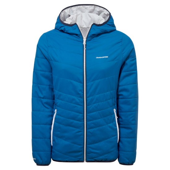 Women's Compresslite VI Hooded Jacket | Yale Blue / Lunar Grey